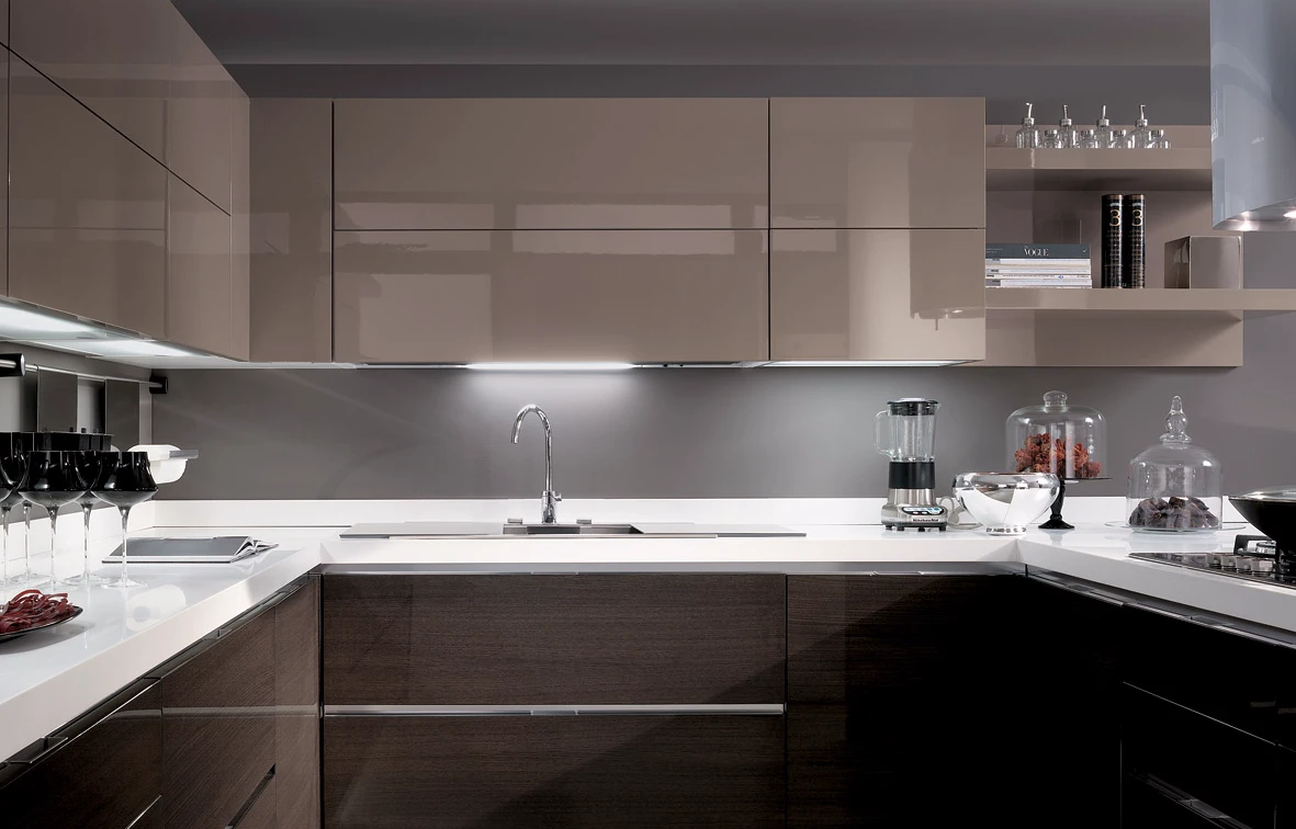 Глянцевые или матовые фасады кухни: что выбрать - Блог мебельной фабрики АНОНС Глянцевые или матовые фасады кухни: что выбрать - Блог мебельной фабрики АНОНС