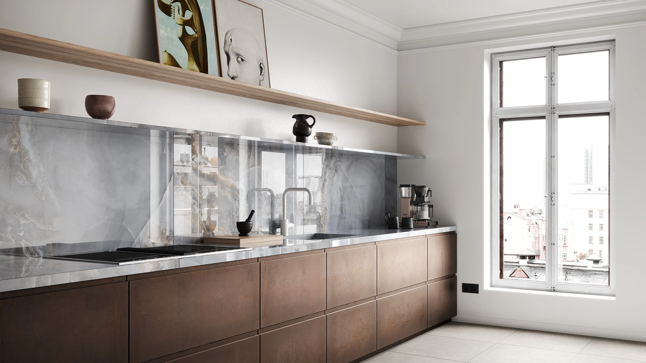 Кухня без верхних шкафов: осознанный выбор или неудобный тренд? - Блог мебельной фабрики АНОНС Кухня без верхних шкафов: осознанный выбор или неудобный тренд? - Блог мебельной фабрики АНОНС