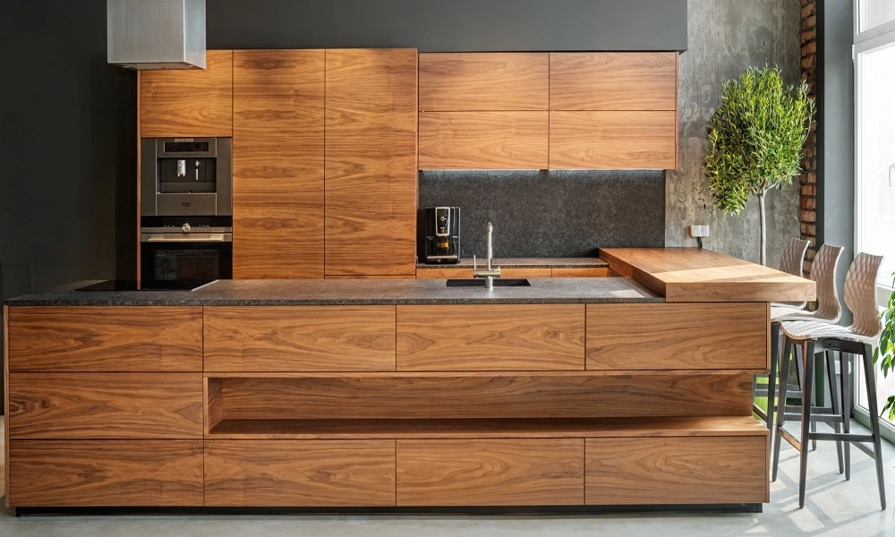 Шпон для кухни: Преимущества, виды и особенности выбора - Блог мебельной фабрики АНОНС Шпон для кухни: Преимущества, виды и особенности выбора - Блог мебельной фабрики АНОНС