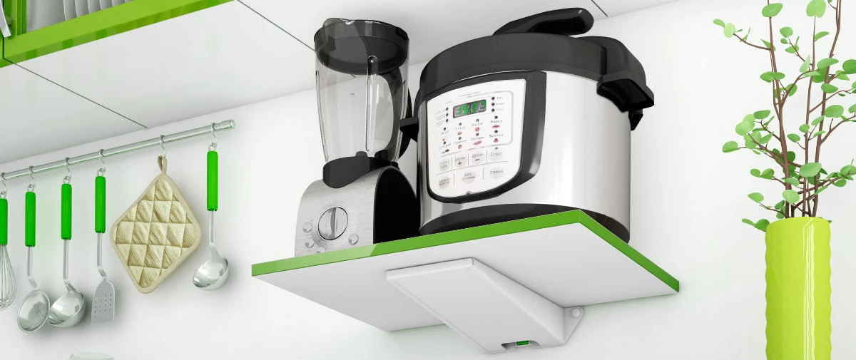 Полка на столешнице для техники Полка на столешнице для техники