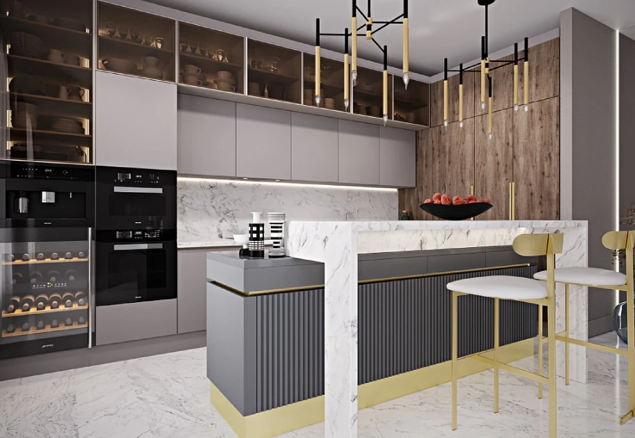 Кухня Квадрика Кухня Квадрика