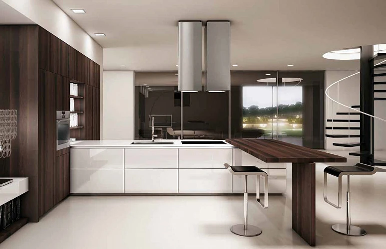 Глянец в итерьере кухни Глянец в итерьере кухни