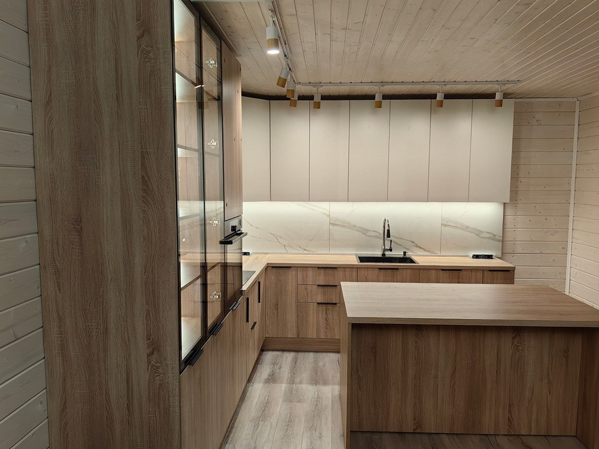 Кухня в стиле скандинавский модерн Кухня в стиле скандинавский модерн