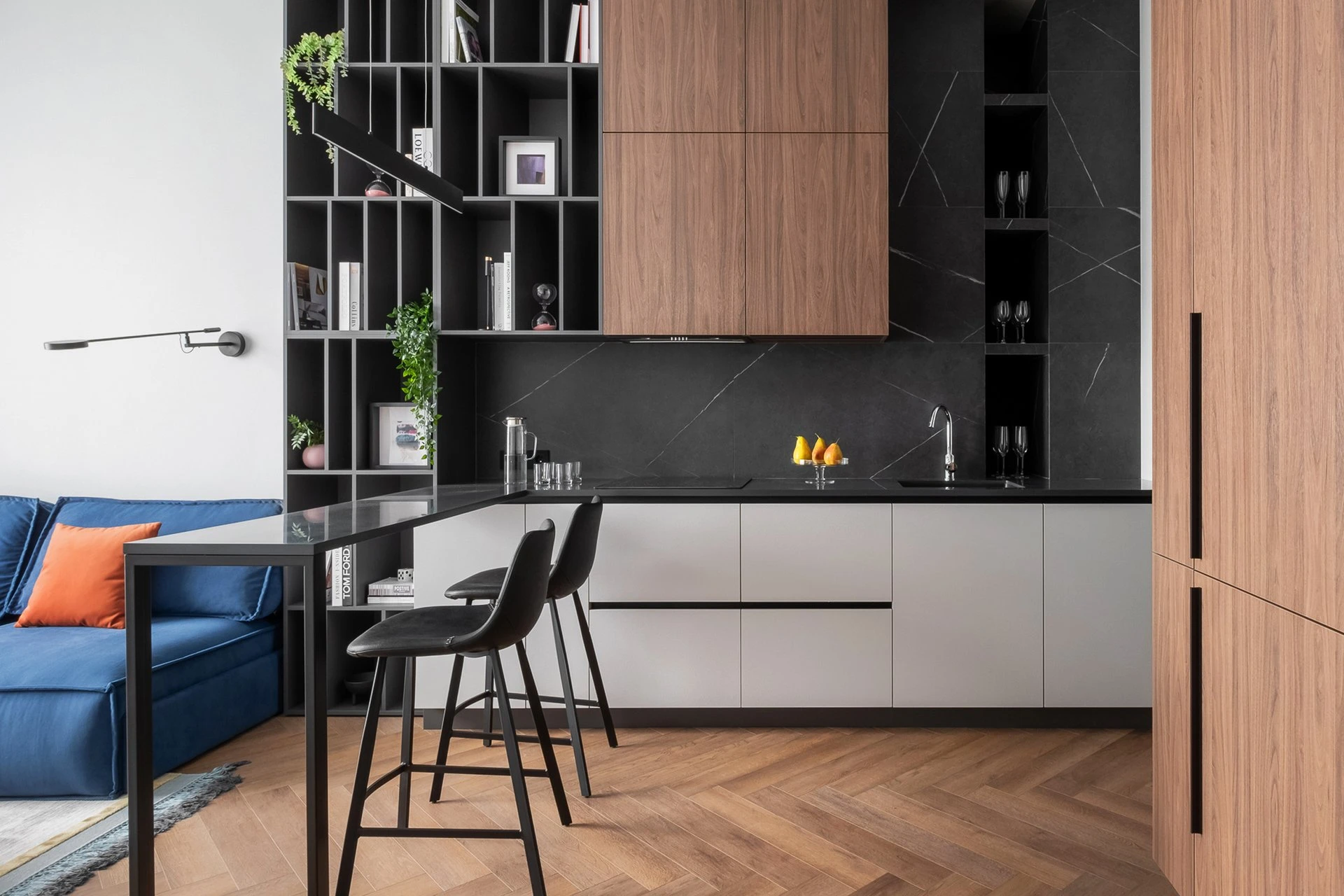 Современные идеи зонирования для кухни и столовой Современные идеи зонирования для кухни и столовой